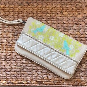 Vera Bradley Canvas Clutch